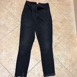 Abercrombie & Fitch Black High Rise Women's Jeans